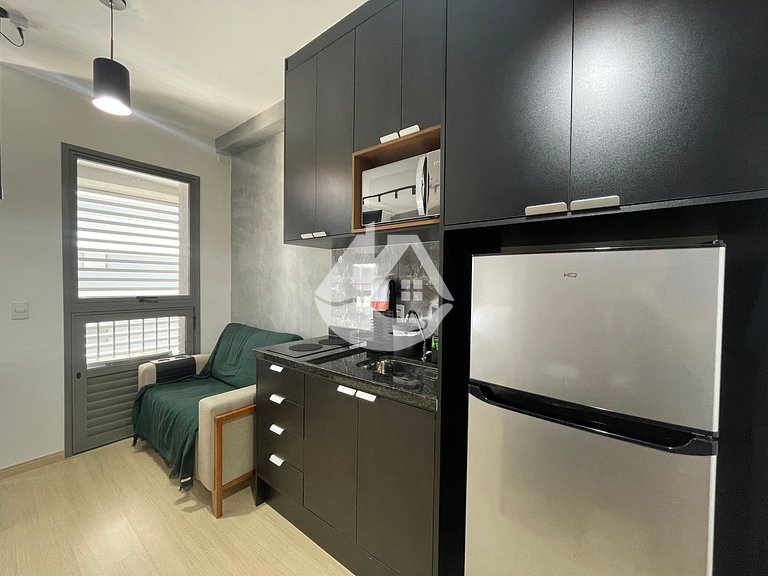 Studio completo com piscina - Pinheiros