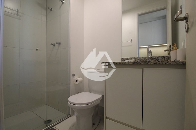 Studio andar alto - Piscina na Cobertura