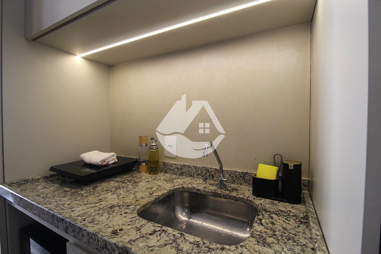 Estudio en planta alta - Piscina en azotea