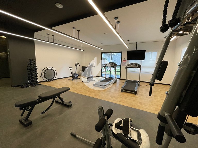 Studio novo e completo - Moema - Piscina