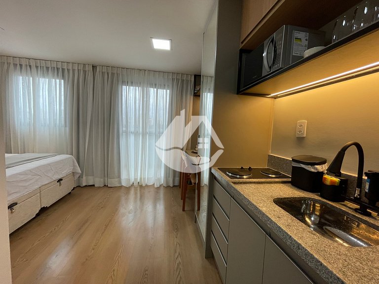 Studio novo e completo - Moema - Piscina