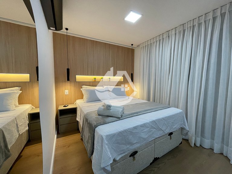 Studio novo e completo - Moema - Piscina