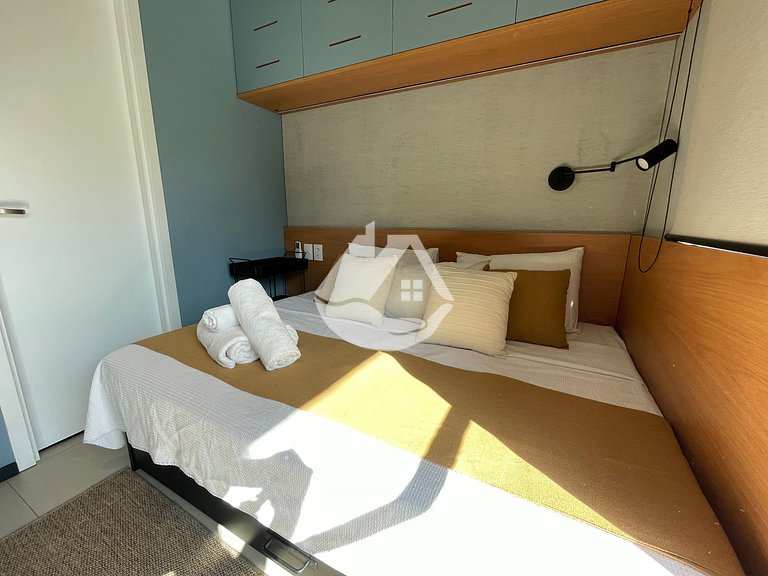 Modern and fully equipped studio in Consolação.