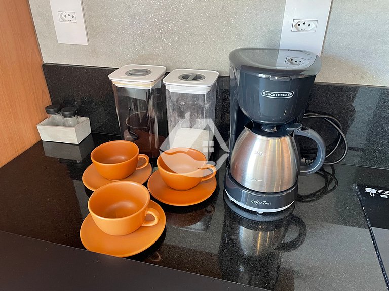 Studio moderno e completo na Consolação