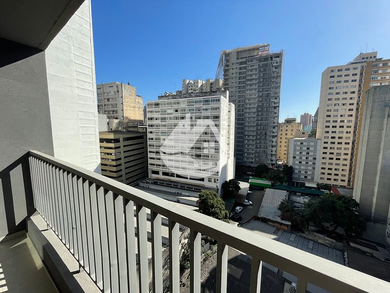 Estudio moderno y equipado en Consolação