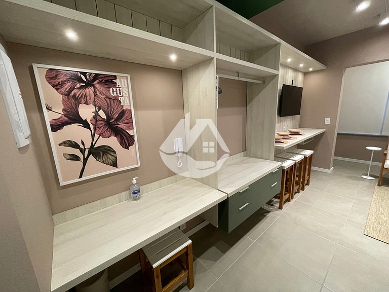 Studio na Augusta - Piscina na cobertura