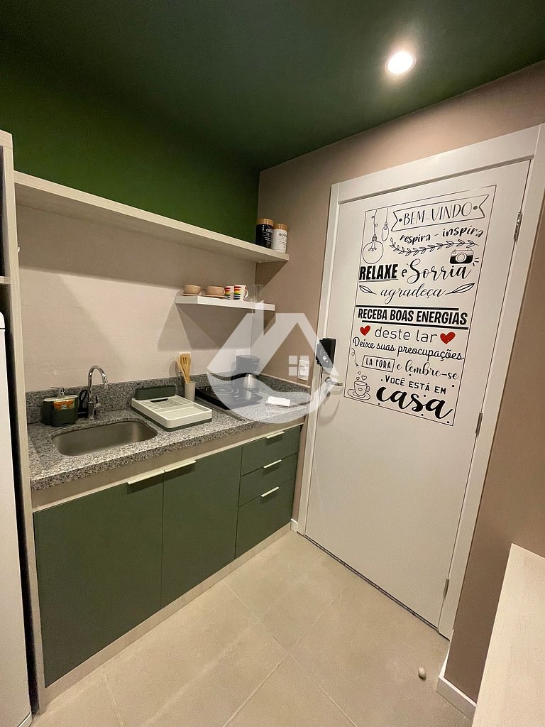 Studio na Augusta - Piscina na cobertura