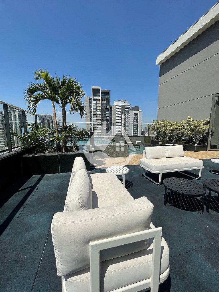 Studio completo com piscina - Pinheiros