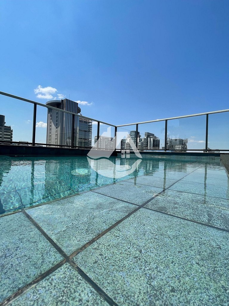 Studio completo com piscina - Pinheiros
