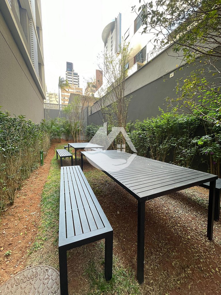 Studio completo com piscina - Pinheiros