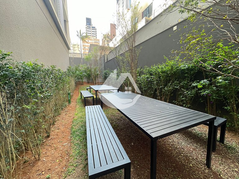 Studio completo com piscina - Pinheiros