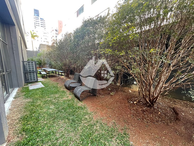 Studio completo com piscina - Pinheiros