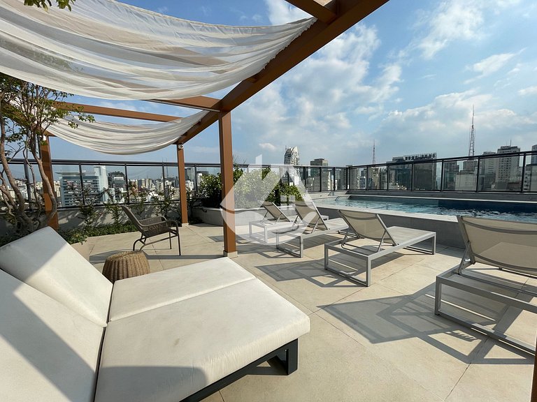 Studio in Augusta - Rooftop pool