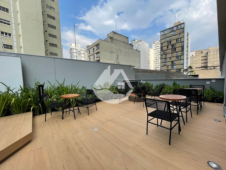 Estudio en Augusta - Piscina en la azotea