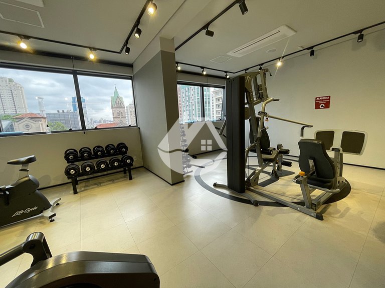 Cozy studio on a high floor - Jardins