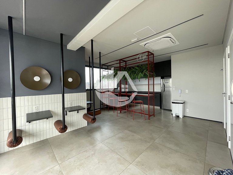 Cozy studio on a high floor - Jardins