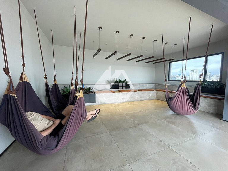 Studio aconchegante em andar alto - Jardins