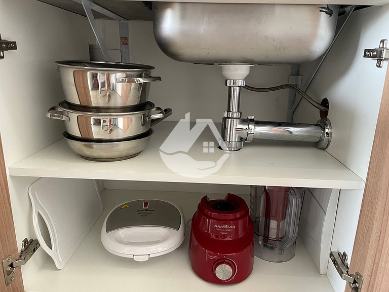 Studio aconchegante em andar alto - Jardins