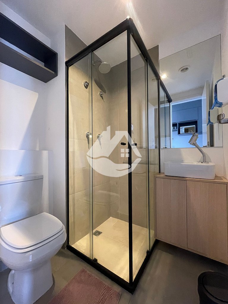 Cozy studio on a high floor - Jardins