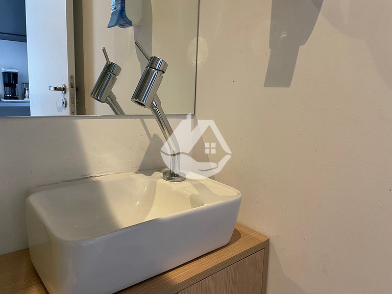 Studio aconchegante em andar alto - Jardins