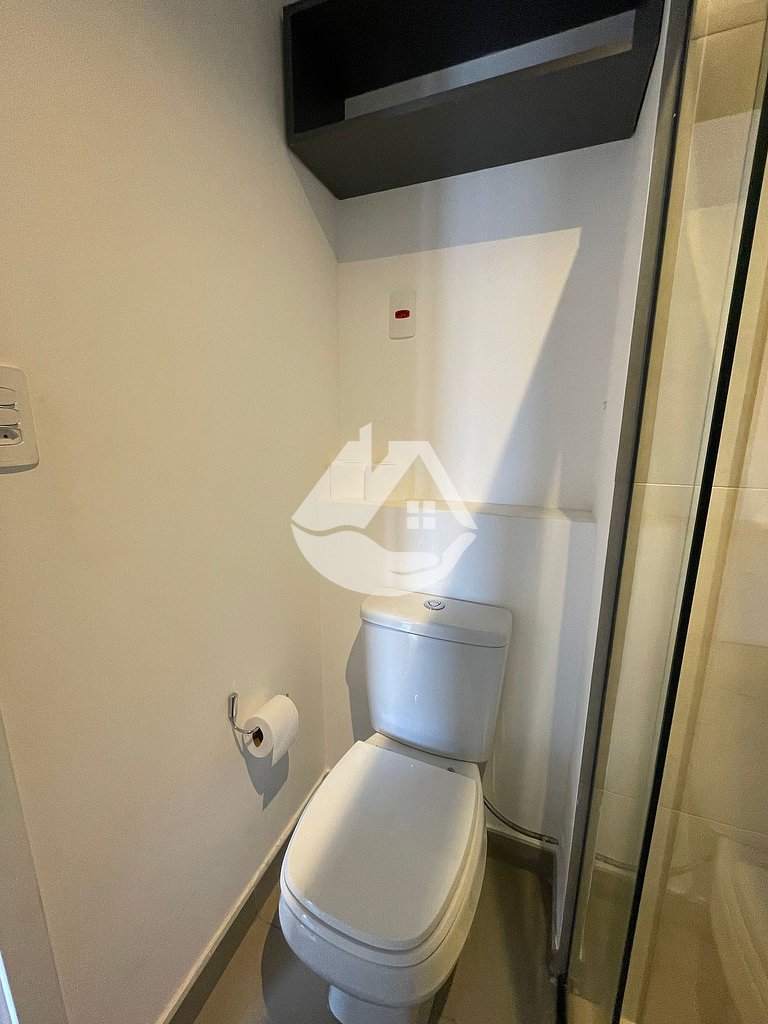 Studio aconchegante em andar alto - Jardins