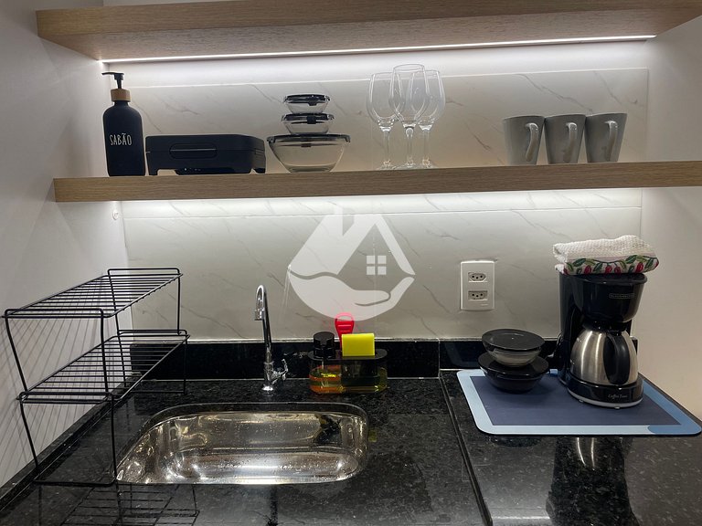 Cozy studio - 7 minutes from the subway - Pinheiros