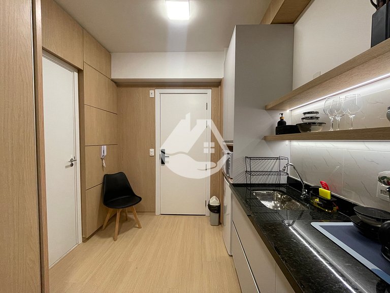 Cozy studio - 7 minutes from the subway - Pinheiros