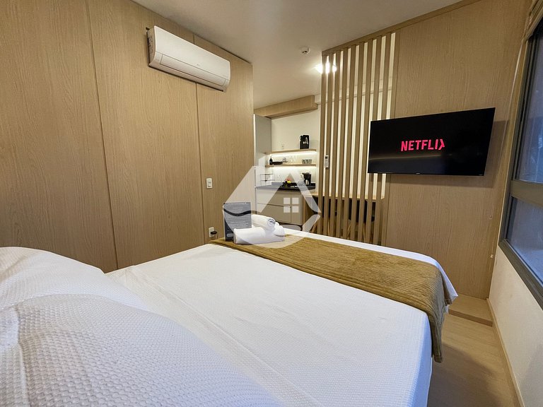 Cozy studio - 7 minutes from the subway - Pinheiros