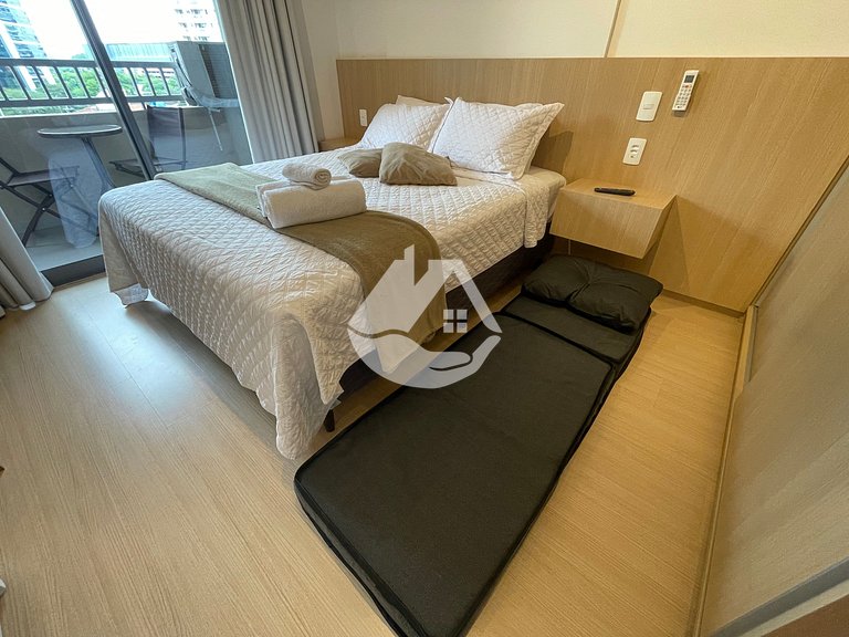 Full studio - 3 minutes from the subway Faria Lima