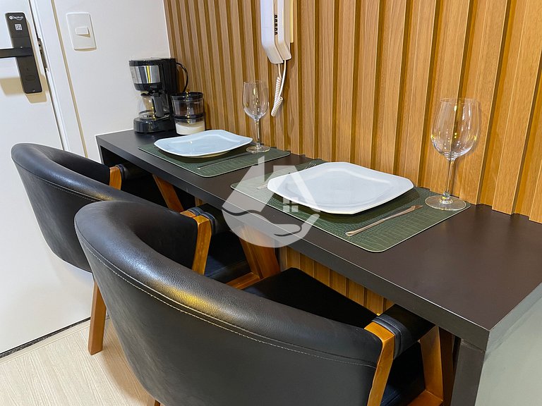 Complete studio with pool - Pinheiros