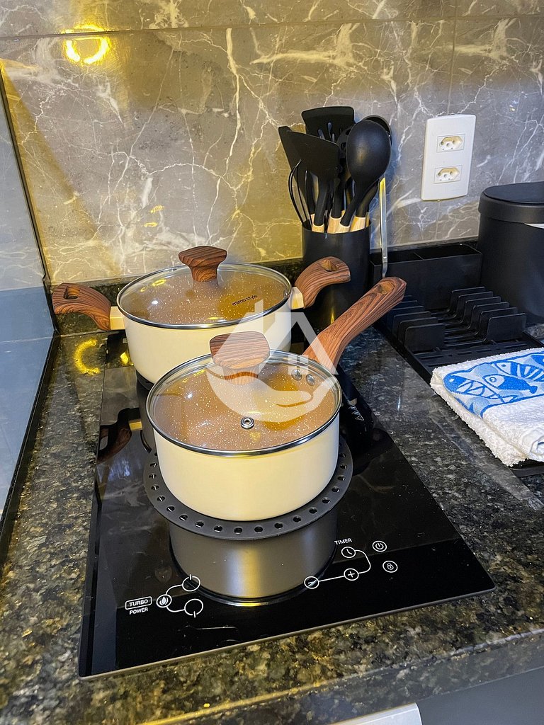 Complete studio with pool - Pinheiros