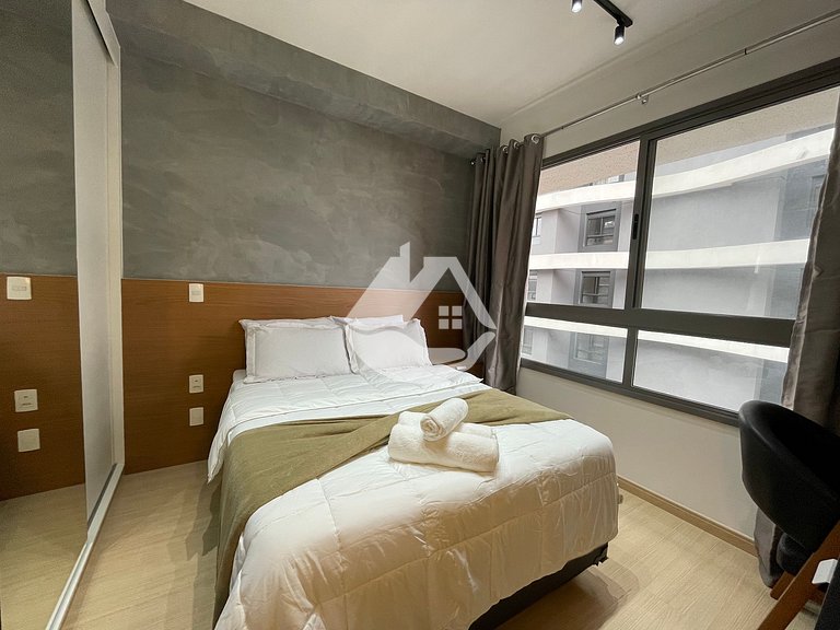 Estudio completo con piscina - Pinheiros