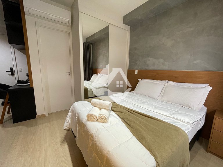 Complete studio with pool - Pinheiros