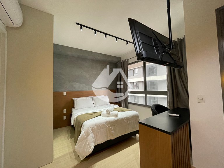 Complete studio with pool - Pinheiros