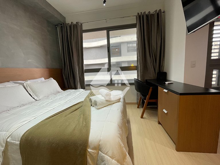 Complete studio with pool - Pinheiros