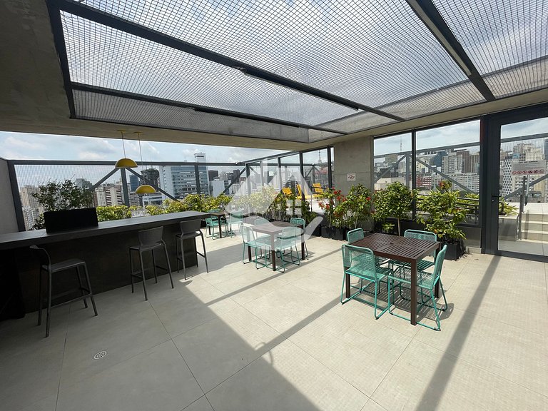 Studio Moderno - Shopping Frei Caneca