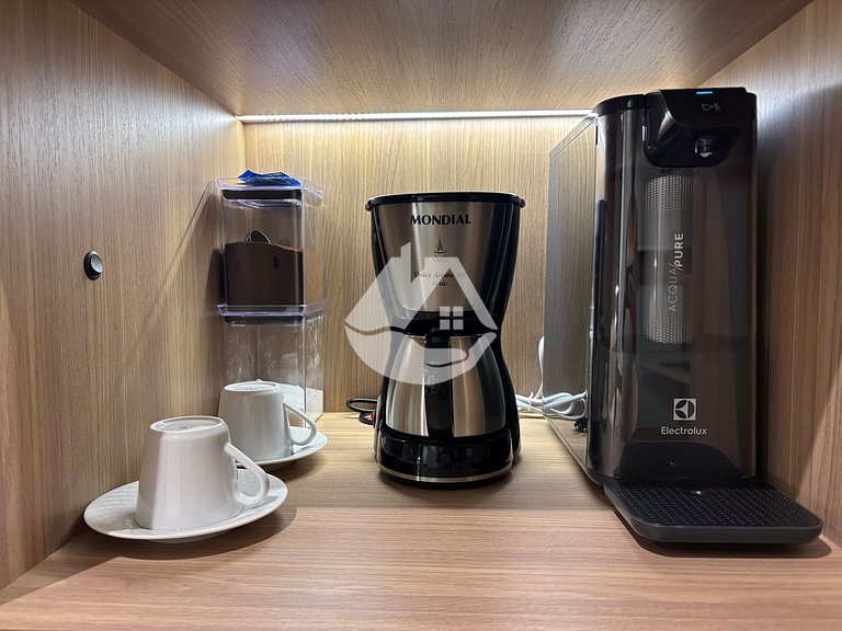 Elegante apartamento tipo estudio frente a la estación de me