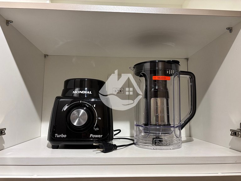 Elegante apartamento tipo estudio frente a la estación de me