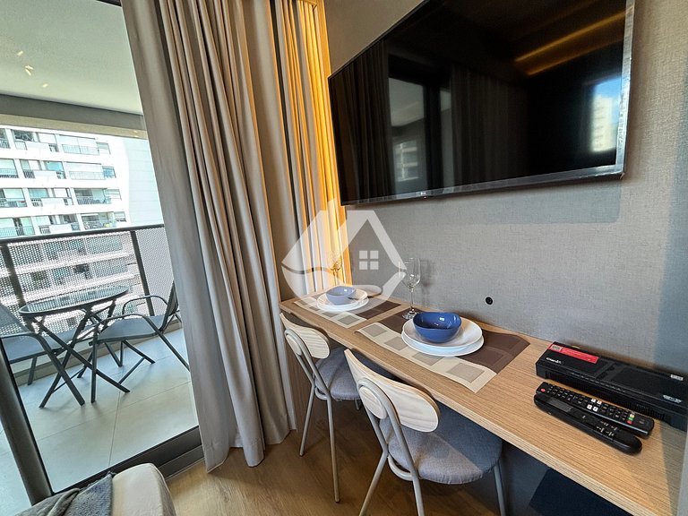Estudio moderno a 5 minutos de metro Vila Madalena