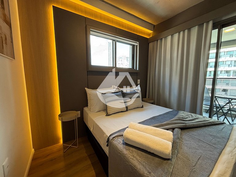 Estudio moderno a 5 minutos de metro Vila Madalena