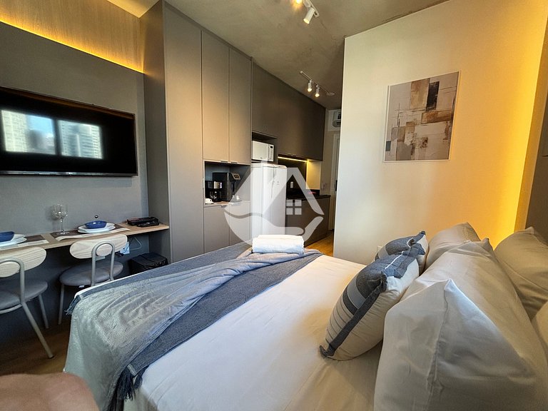 Studio moderno - 5min metrô Vila Madalena