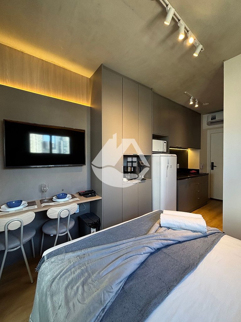 Studio moderno - 5min metrô Vila Madalena