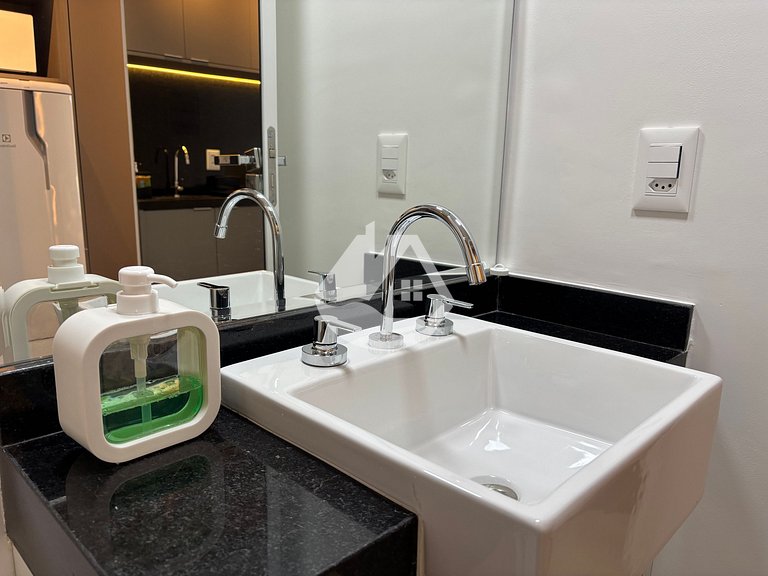 Estudio moderno a 5 minutos de metro Vila Madalena