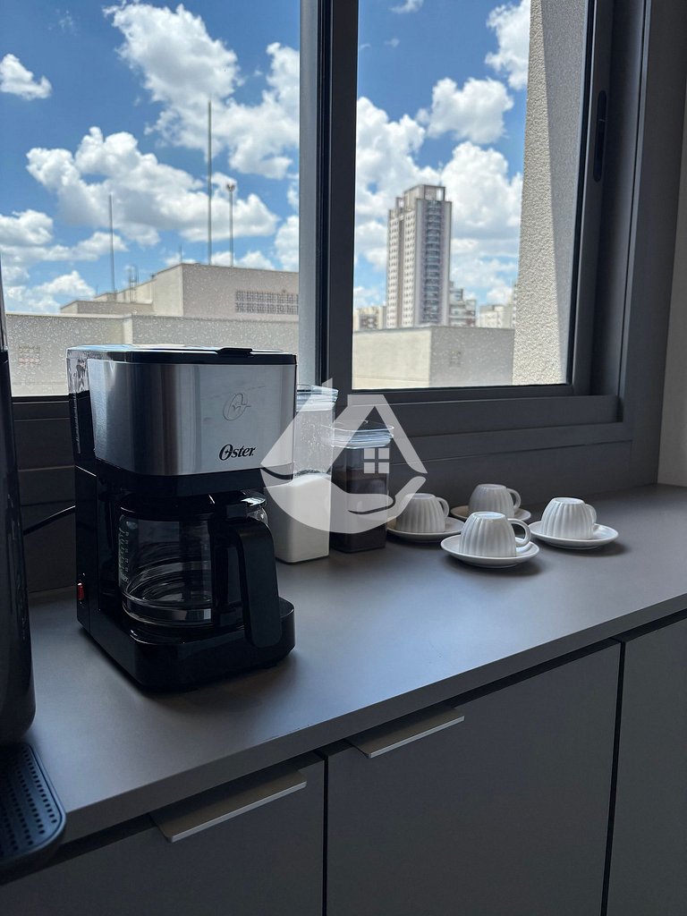 Estudio moderno a 5 minutos de metro Vila Madalena