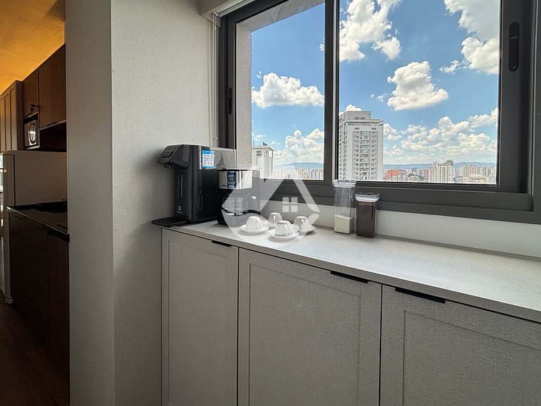 Estudio moderno a 5 minutos de metro Vila Madalena