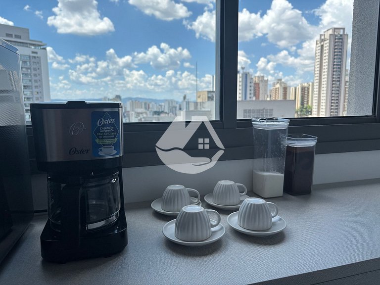 Modern studio - Vila Madalena metro station