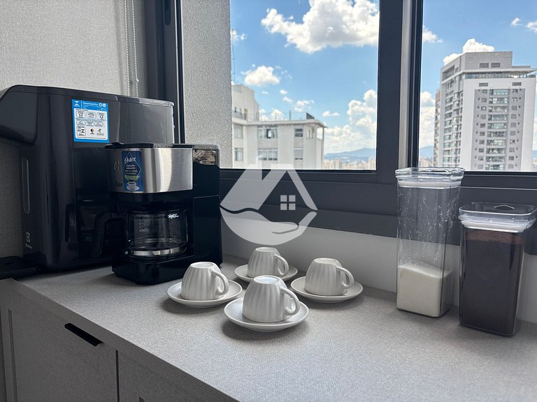 Modern studio - Vila Madalena metro station