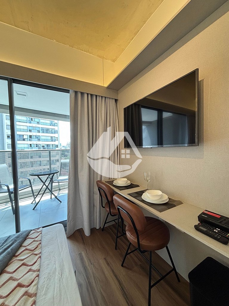 Studio moderno - 5min metrô Vila Madalena