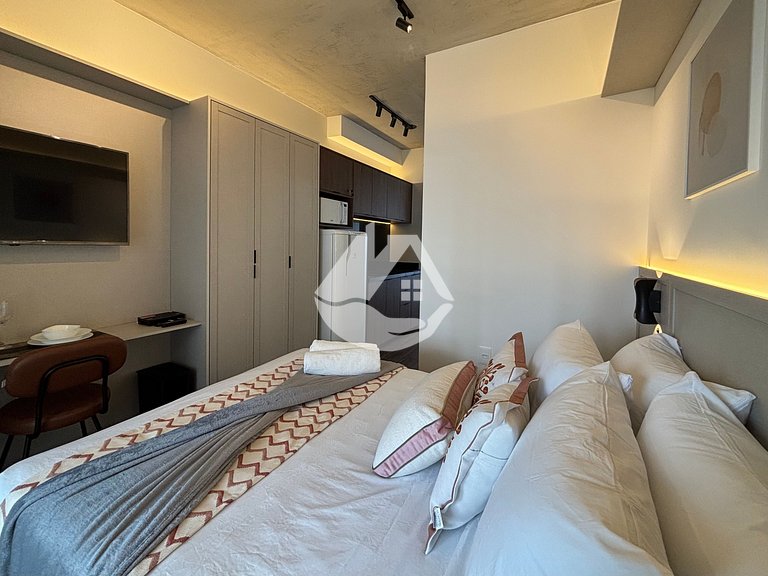 Studio moderno - 5min metrô Vila Madalena