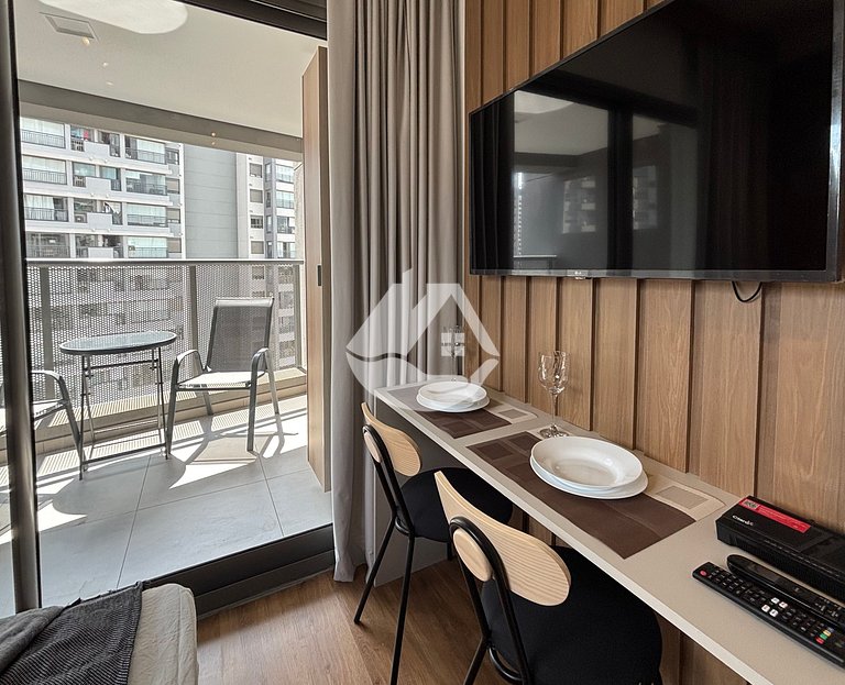 Studio moderno - 5min metrô Vila Madalena